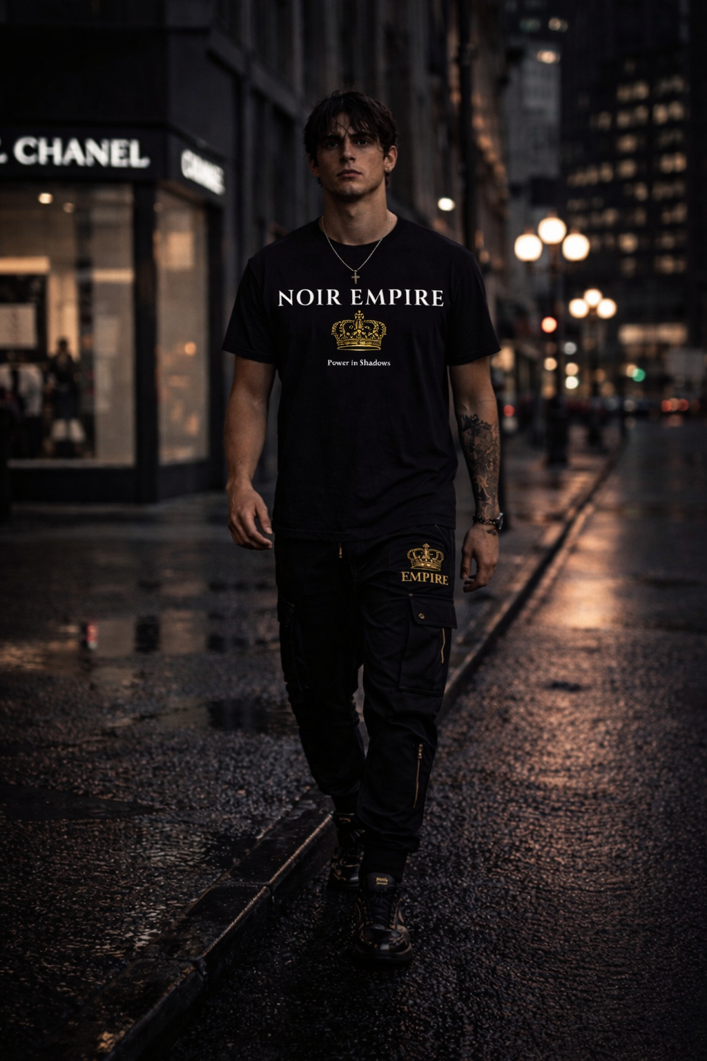 Noir Empire Crown Classic Tee