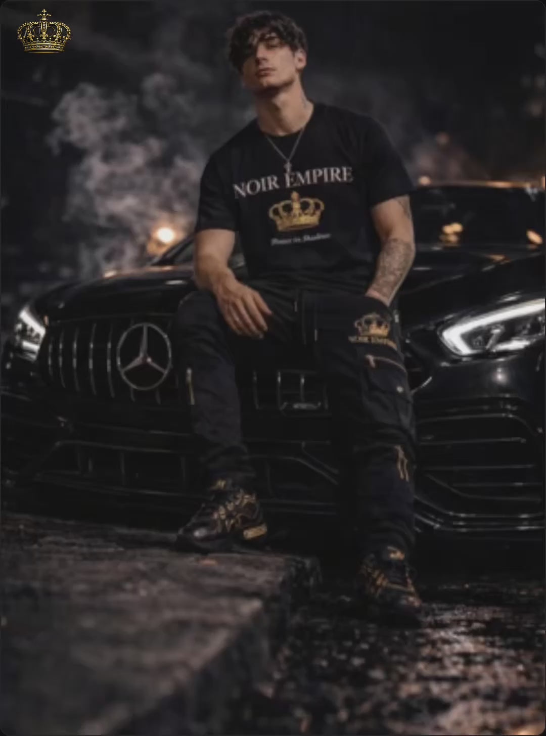 Noir Empire Crown Classic Tee